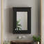 Armoire de rangement de salle de bain murale 20 "avec miroir, armoire à pharmacie avec tablette réglable en hauteur, armoire de rangement au-dessus de la toilette