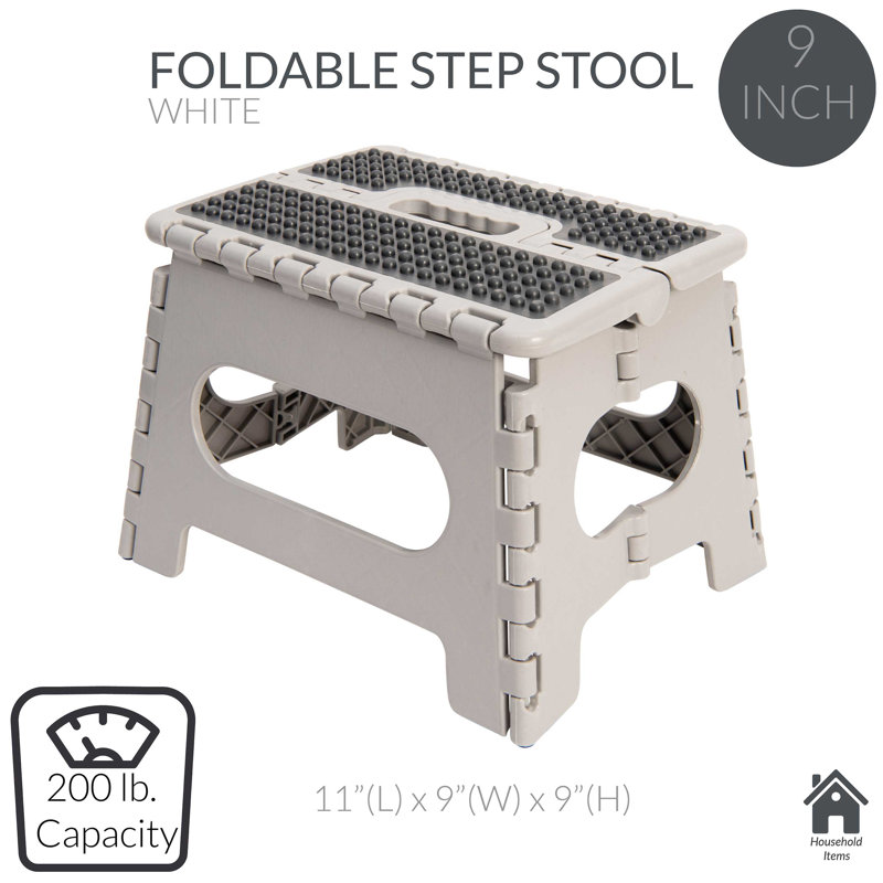 Marchepied pliable Simplifier, Blanc