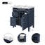 Meuble-lavabo avec rangement, tablette réglable, panneau de fibres à densité moyenne et bois d'hévéa, cloisons amovibles-1266079319-1266079320-1266079311