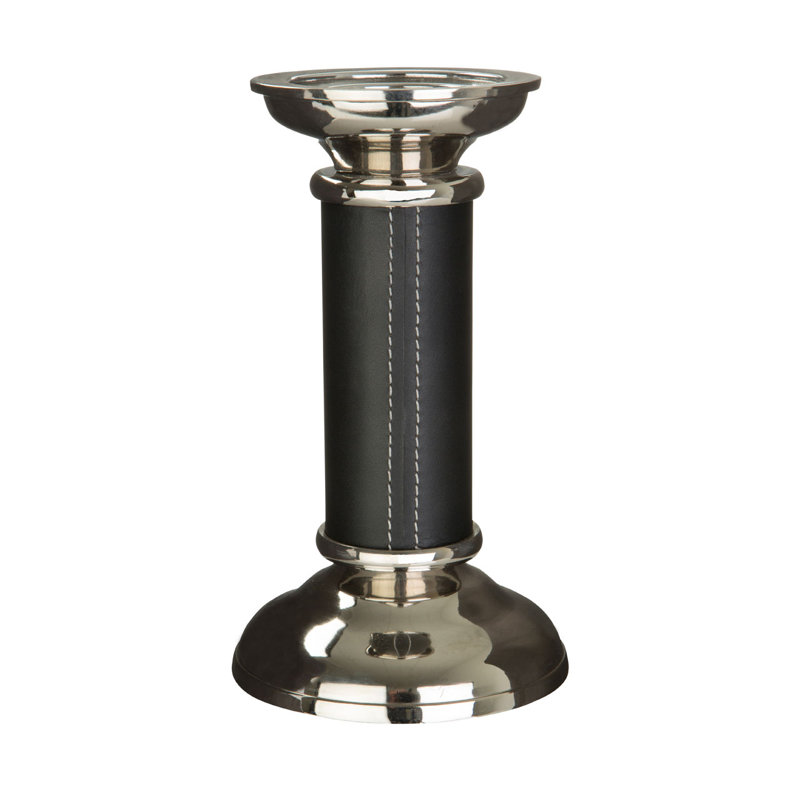 Millington Floor Candlestick, 21cm H x 12cm W x 12cm D, Tan