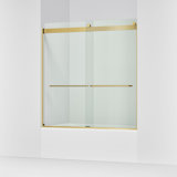Levity 59.63" x 62" Bypass Bath Door with CleanCoat® Technology