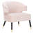 Velveteen Velvet Wingback Chair-971781893