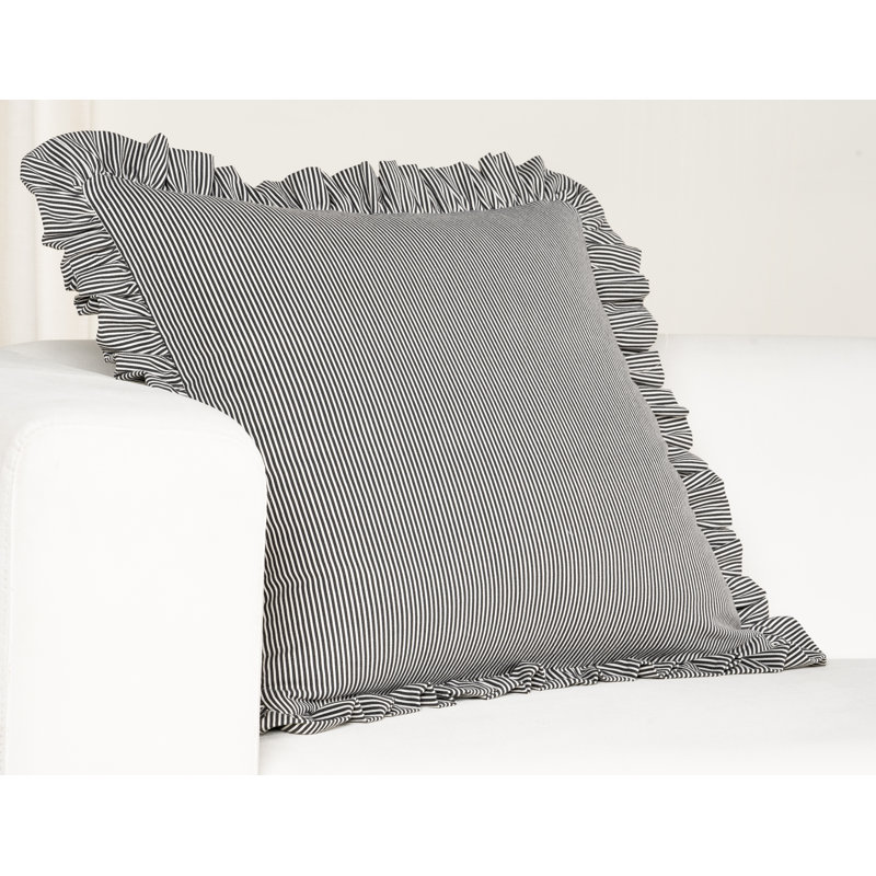 Coussin Birch Lane, Polyester, Noir, noir, noir, noir