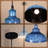 1 - Light Industrial Retro Distressed Pendant Light Dimmable