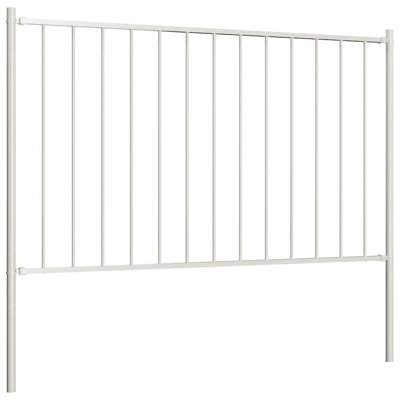 Chourasiya Fence Panel with Posts Powder-coated Steel