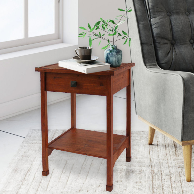 Scheid End Table with Storage