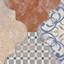 Riga 24" x 22" Ceramic Patterned Wall & Floor Tile