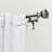 Exclusive Home Napoleon Double Curtain Rod and Finial Set, Adjustable-62795410-62826874