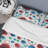 Blue Circle Pattern I - Abstract Duvet Cover Set - Microfiber Polyester-1494827285