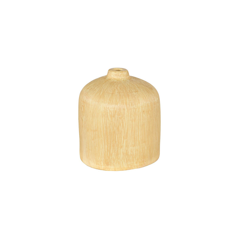 Vase Canary, jaune, tige, Jaune