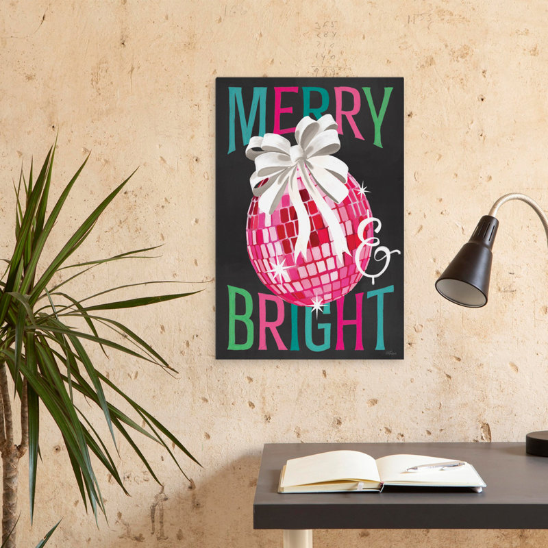 Boule disco Merry & Bright, H 24 po x l 16 po
