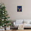 Art mural encadré "Deer & Shining Ornaments" par Victoria Barnes-662911694-662911695