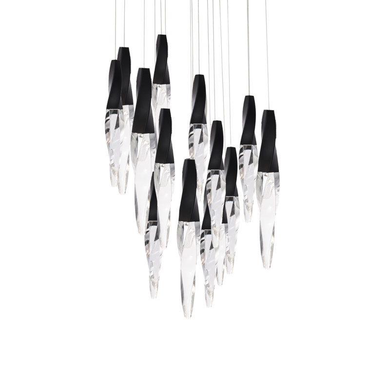 Kindjal 15 - Light LED Pendant, Black