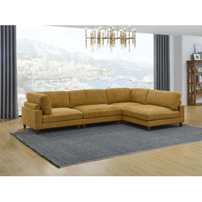 Corduroy Sectional Reversible