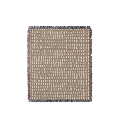 Kola Abstract Print Cotton Throw Blanket