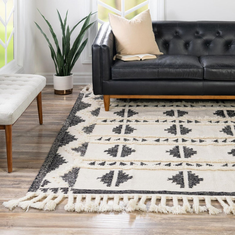 Annunciata Wool Moroccan Indoor Rug, Square 8'