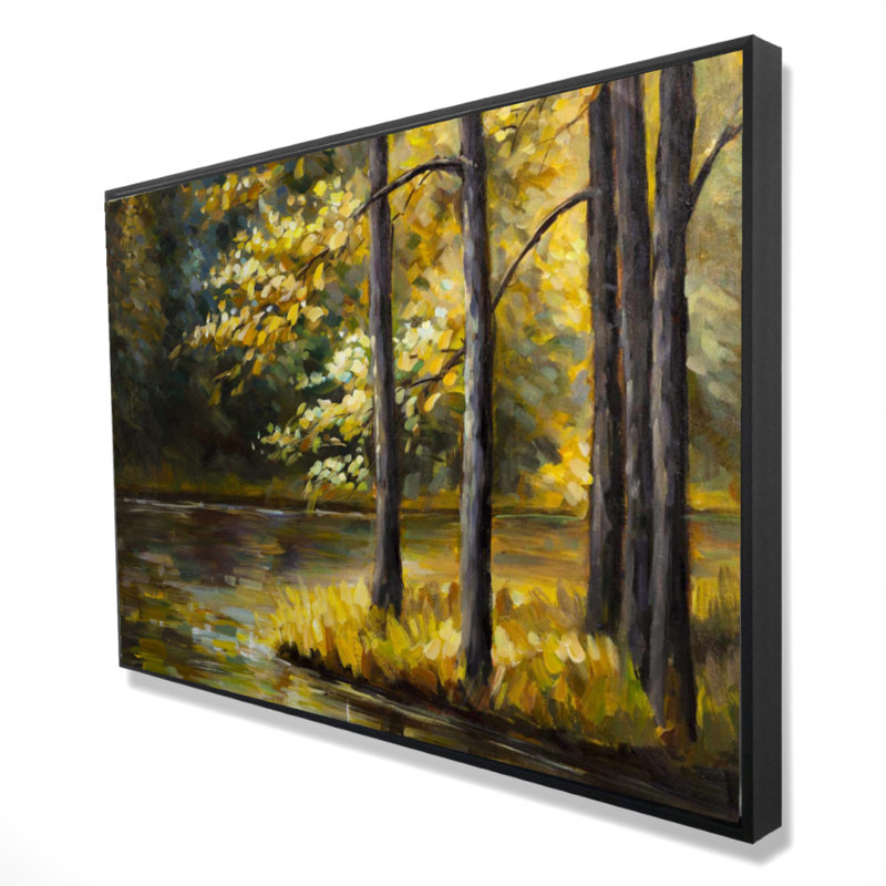 " Fall Landscape By The Water "
