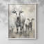 ANIMALS Series CCLxxix - reproduction encadrée de qualité supérieure - prête à être accrochée - aucun clou requis-1211768286-1211768273