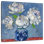 Vase de pivoines bleu Harnek