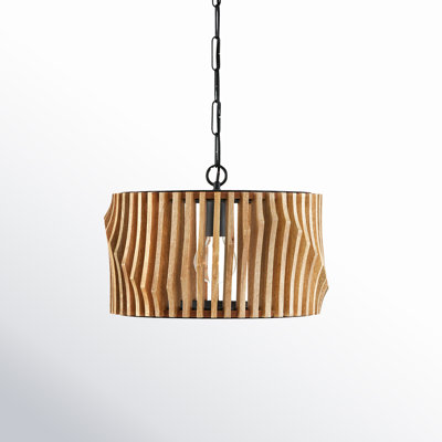 Cortia 1 - Light Matte Black Unique/Statement Pendant
