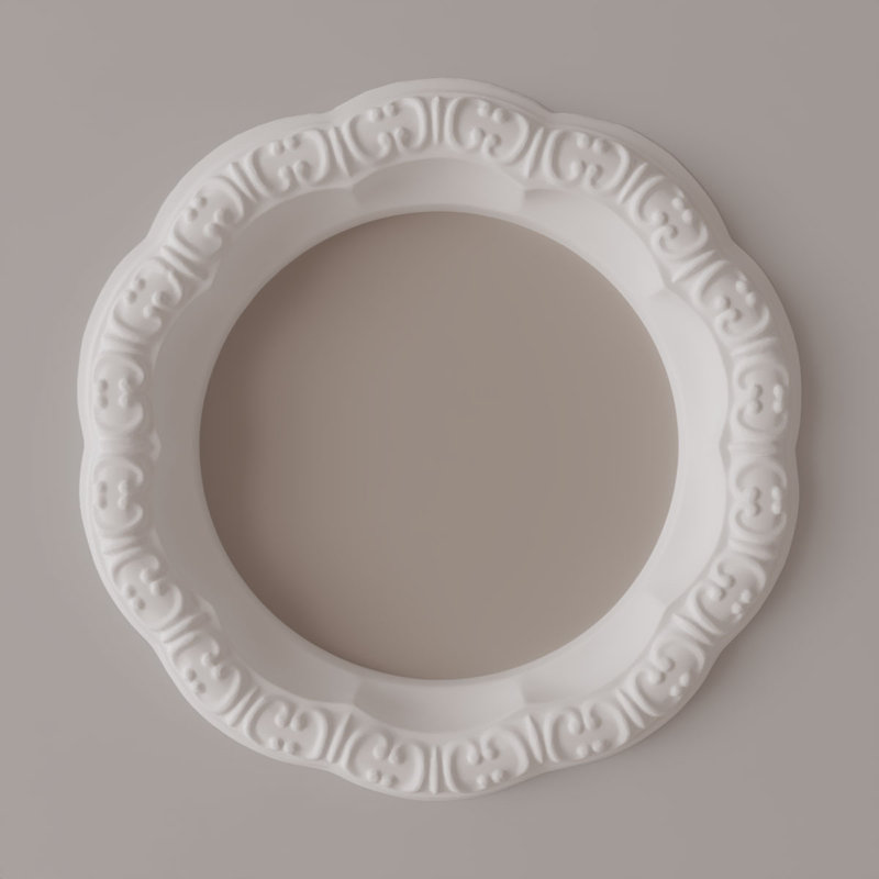 Swindon 10'' H x 10'' W x 1.625'' D Urethane Ceiling Medallion