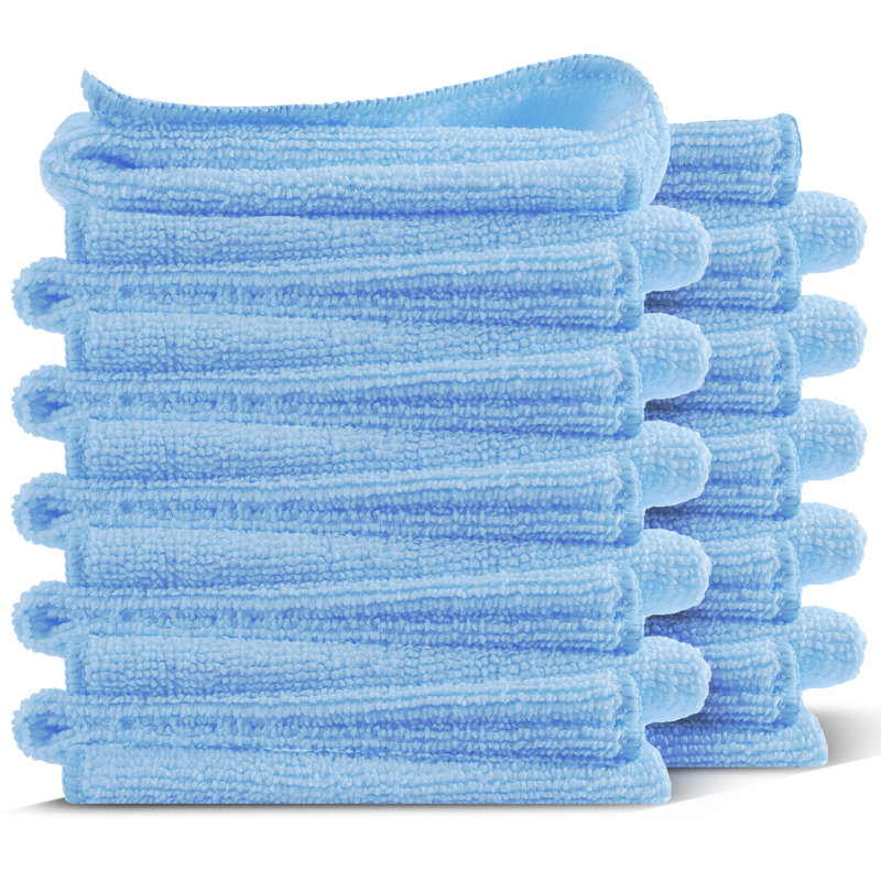 Microfiber Cleaning Cloths, Blue