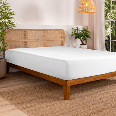 Drap-housse en rayonne de bambou