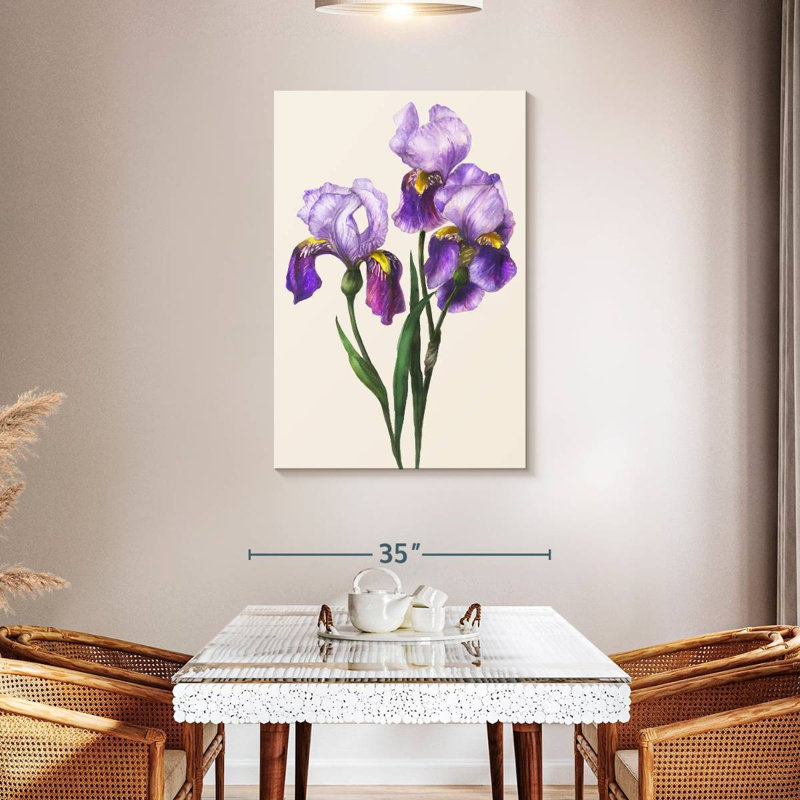 Harnek Garden Floral I, 45" H x 30" W