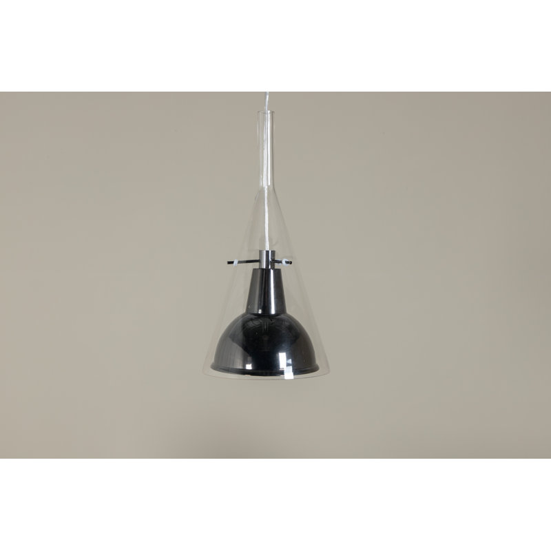 Karrissa 1 - Light Black Dome Pendant