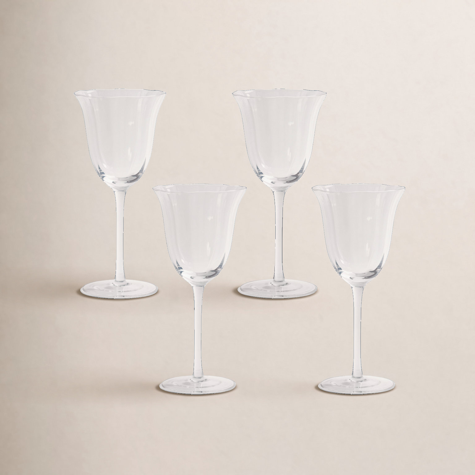 Marlen Red Wine Glasses, Set of 4