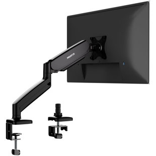 Single Monitor Desk Mount With Gas Spring Arm