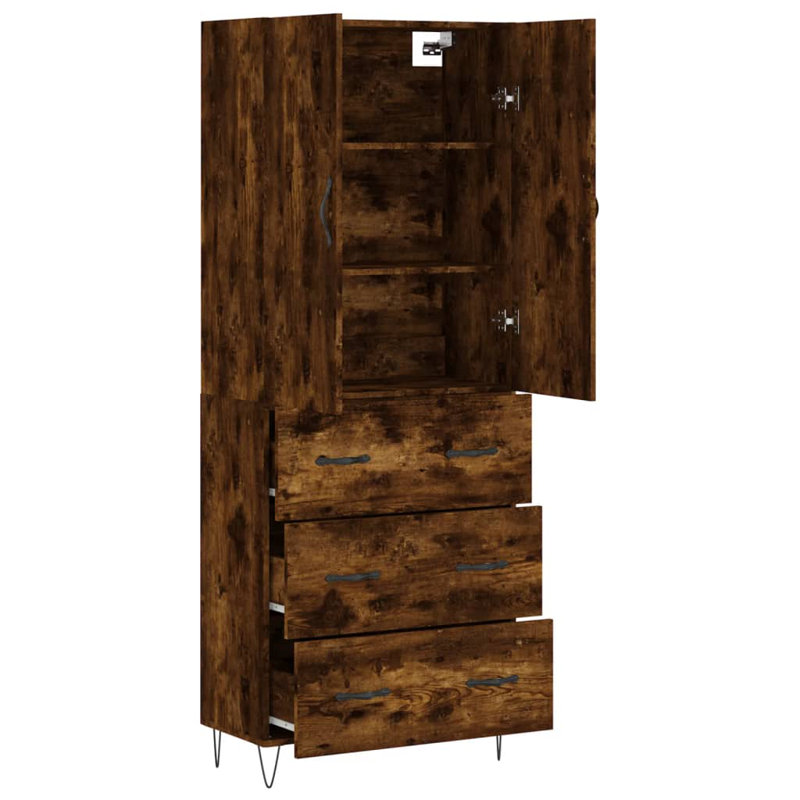 Nathanson 69.5cm Sideboard, Smoked Oak