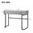 39" Mirrored Makeup Vanity Table with Stainless Steel Base, Mirrored Console Dressing Table with 2 Drawers,Versatile Desk for Bedroom and Office-248942557