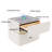 Modern Bedside Table With Wireless Charging Station,Induction Light & Password Lock