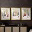 Christmas Holiday Art CDVII - Impression encadrée sur mesure de qualité supérieure - 3 pièces-1581571606-1581571610