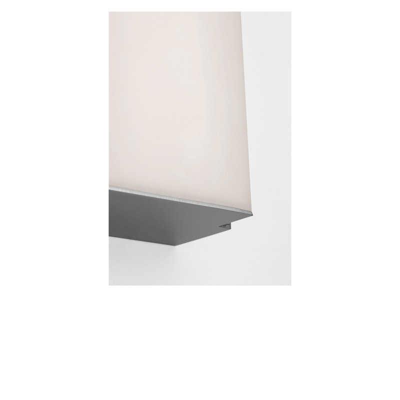 Meuble-lavabo à DEL, H 3 po x l 18 po x P 1,87 po, Chrome chrome