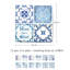 English Quote Vintage PVC Peel & Stick Tile Sticker -20cm x 20cm-25304264