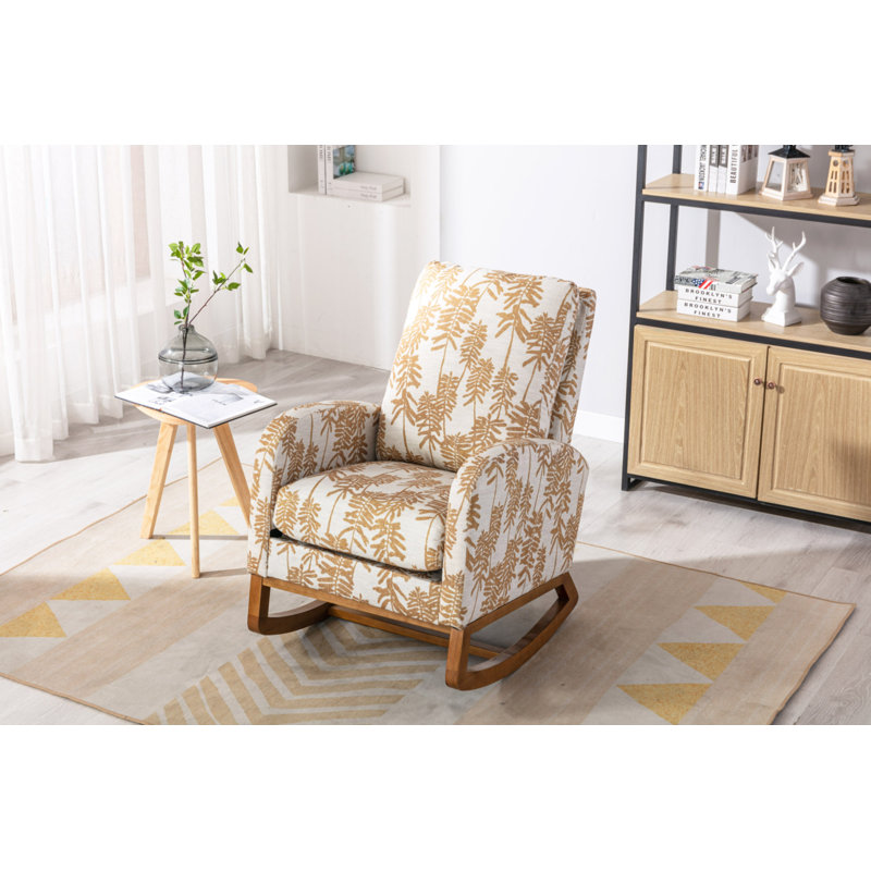 Chaise berçante Goldena