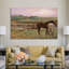«Horses in a Meadow 1871» par Edgar Degas, reproduction d'art sur toile tendue-1929563543-1979755054-1979755095