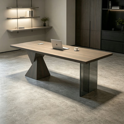Minimalist Luxury High-End Office Desk