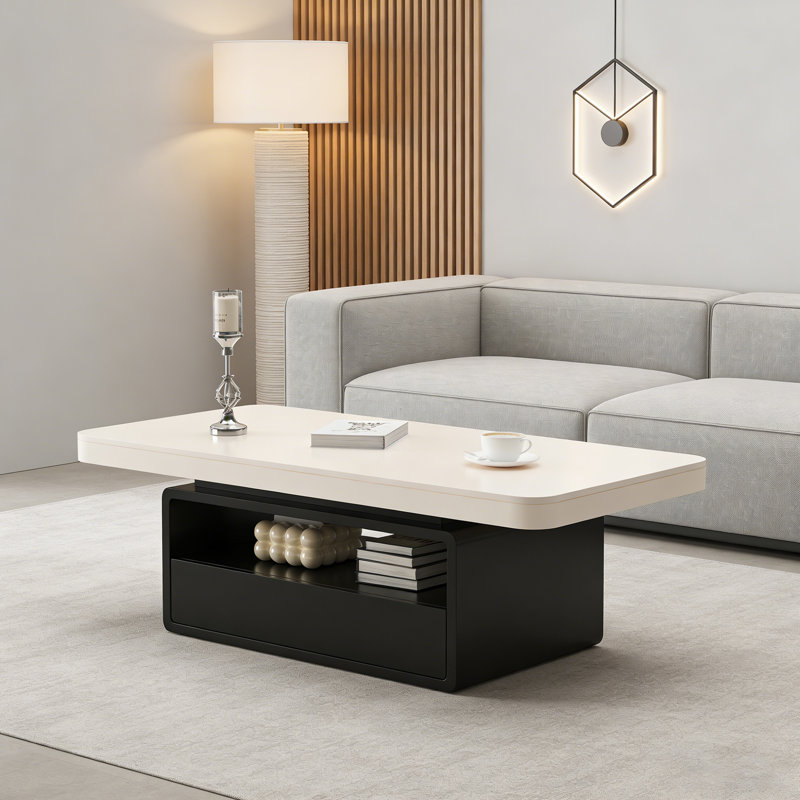 Rockwell, H 16,53 po x L 47,24 po x l 23,62 po, Blanc