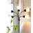 Medusa 78 in. Modern 5-Light Adjustable Gooseneck LED Floor Lamp with 5 Cone Shades-62954065