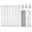 Hexagon Fence Galvanised Steel-921854216