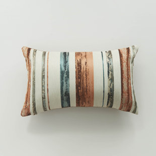 Housse de coussin multi-rayures (Ensemble de 2)