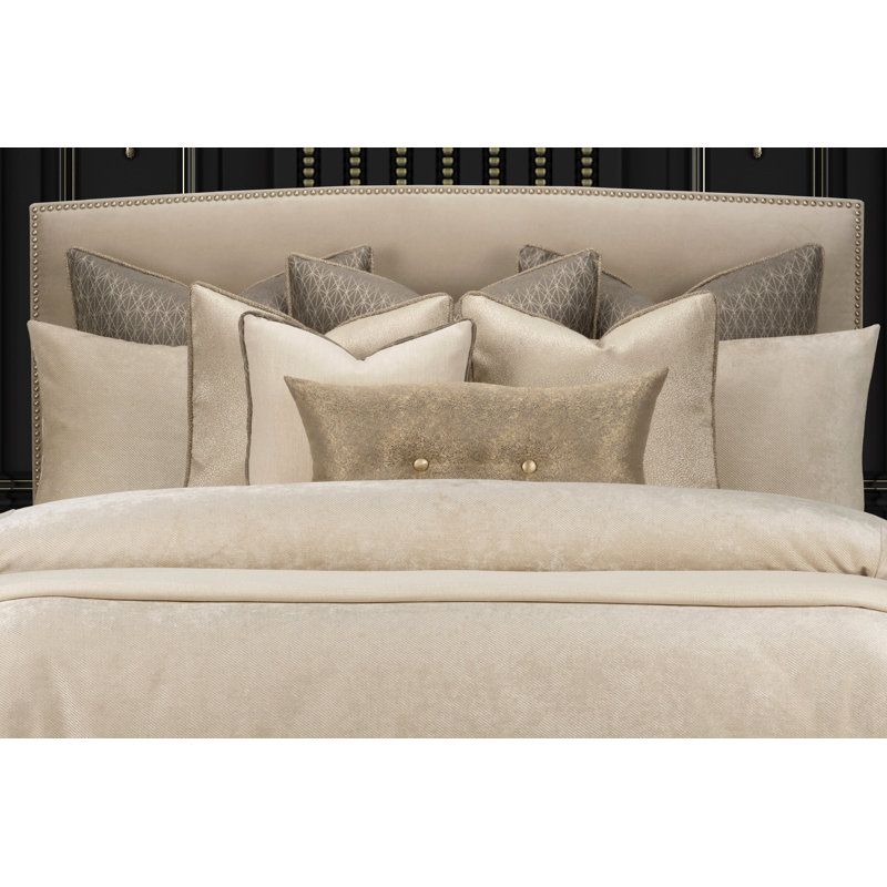 Rythym And Rhyme Duvet Cover & Insert Set, Cal King Duvet Cover + 5 Shame + 4 Throw Pillow