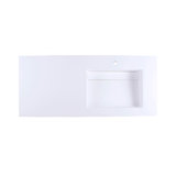 Kubista 48'' L Bathroom Sink