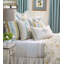 Magnolia Linen Square Pillow Cover & Insert