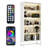 Durable Modern Tall Bookcase, Mdf Freestanding Display For Home