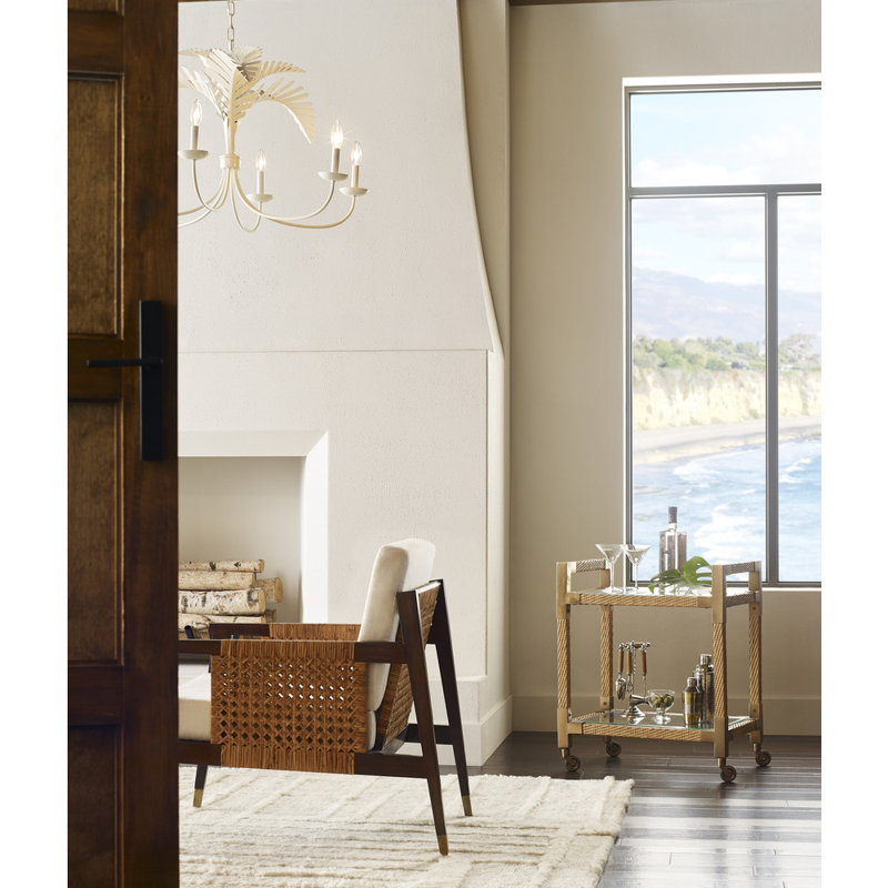 Royal 6 - Light Chandelier, White
