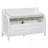 Wood Entryway Multifunctional Storage Bench with Safety Hinge-1578164170